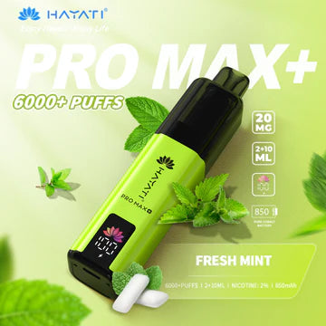 Hayati crystal  Pro Max+ 6000 Puffs Vape Kit