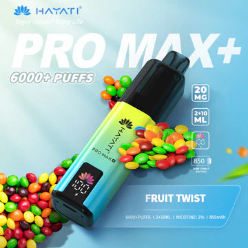 Hayati crystal  Pro Max+ 6000 Puffs Vape Kit