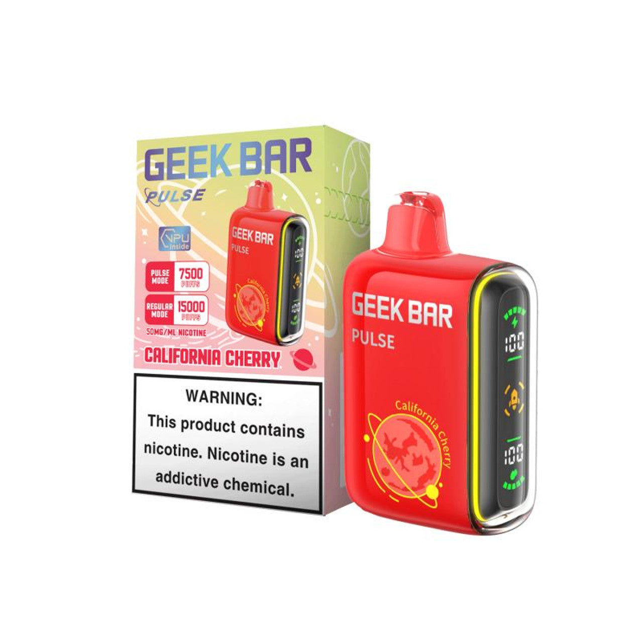 Geekbar Pulse 15000 Puffs Disposable Vape Device (Box of 5)