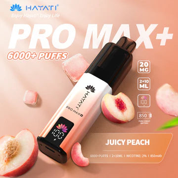 Hayati crystal  Pro Max+ 6000 Puffs Vape Kit