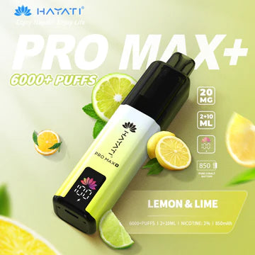 Hayati crystal  Pro Max+ 6000 Puffs Vape Kit