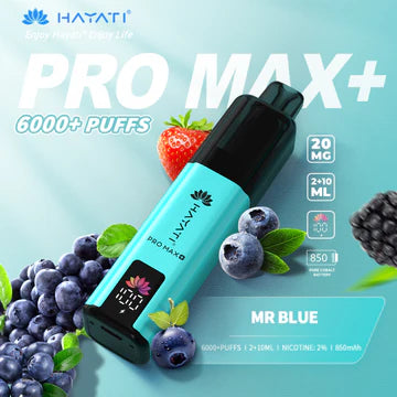 Hayati crystal  Pro Max+ 6000 Puffs Vape Kit