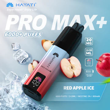 Hayati crystal  Pro Max+ 6000 Puffs Vape Kit