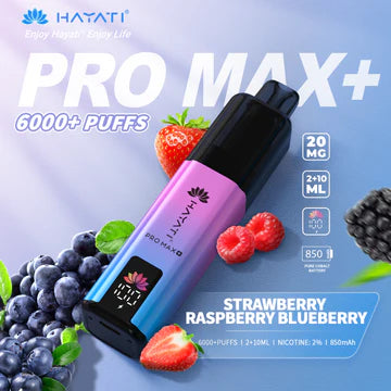 Hayati crystal  Pro Max+ 6000 Puffs Vape Kit