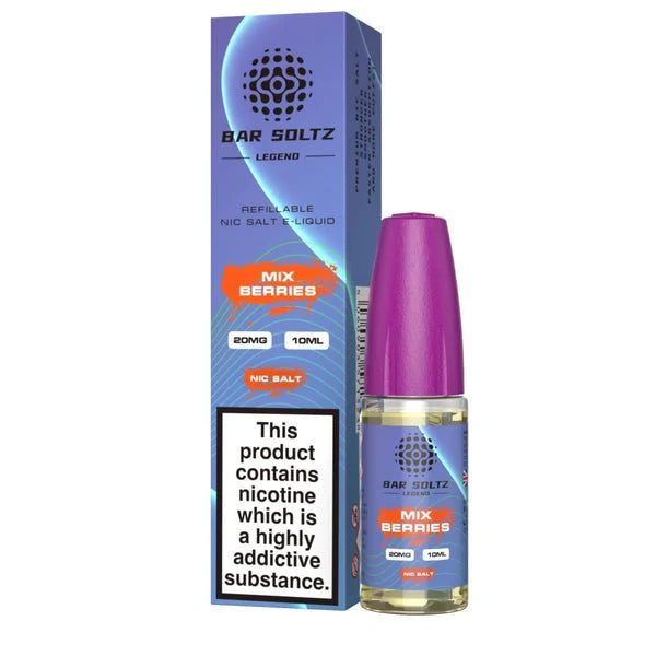 Bar Soltz Legend E-liquids Nic Salts 10ml (Pack of 10)