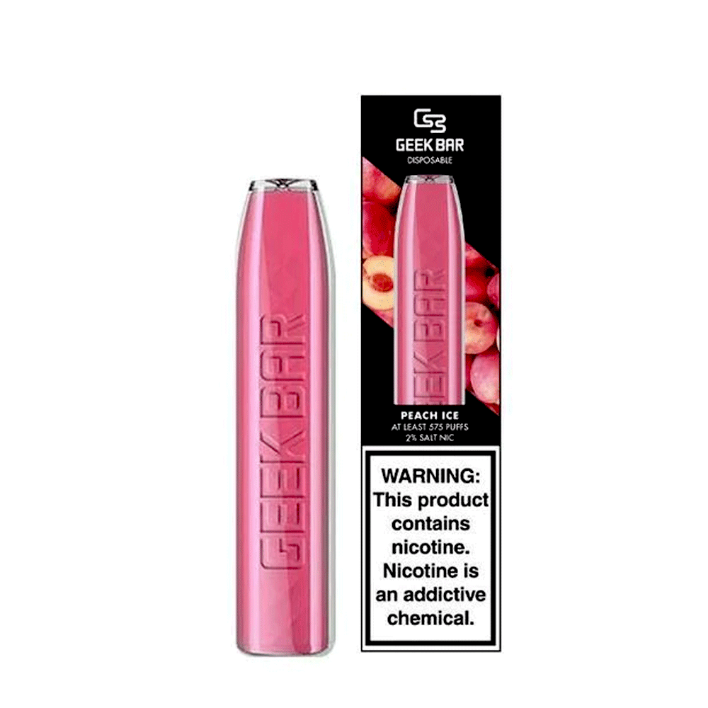 geek bar able Disposable vape uk, Peach ice flavor 575 puffs
