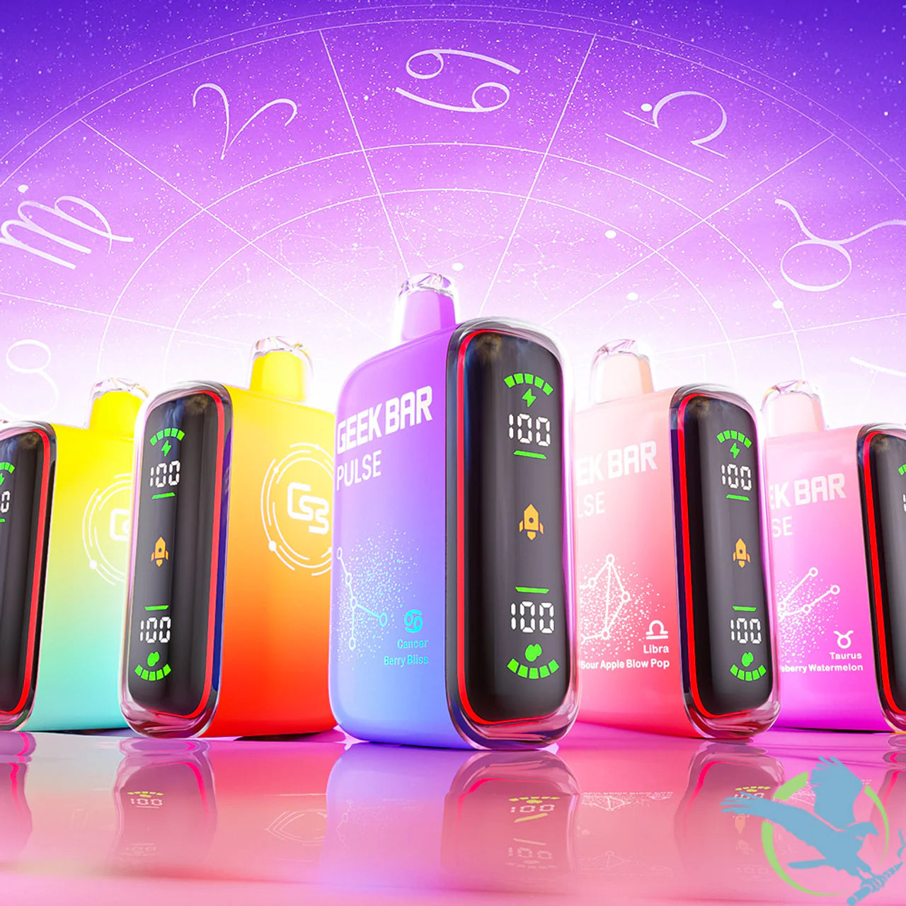 Geekbar Pulse 15000 Puffs Disposable Vape Device (Box of 5)