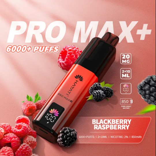 Hayati crystal Pro Max+ 6000 Puffs Vape Kit (Box of 5)