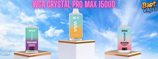 WGA Crystal Pro Max 15000 puffs review