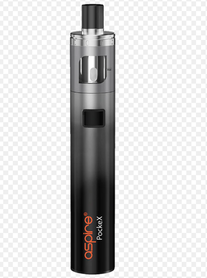 Aspire Pockex Vape Kit UK, with Black and White Gradient Colour.