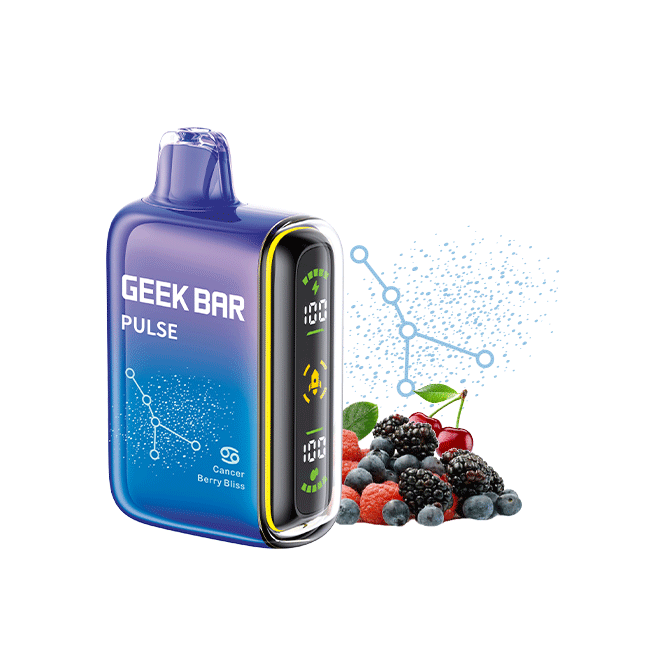 geek bar pulse uk, Berry bliss flavor 15000 puffs