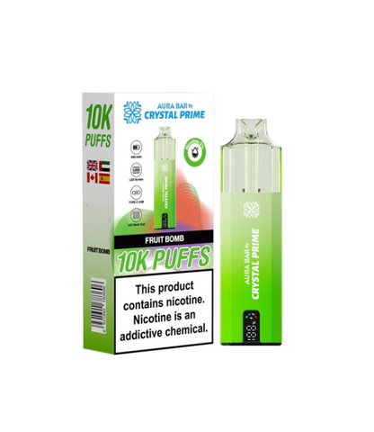Crystal Prime 10000 Puffs Disposable Vape-Long-lasting Leak-resistant Bart Vapes Crystal Prime 10000 Puffs Disposable Vape-Long-lasting Leak-resistant Bart Vapes