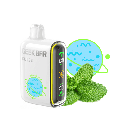 geek bar pulse uk, Miami mint flavor 15000 puffs