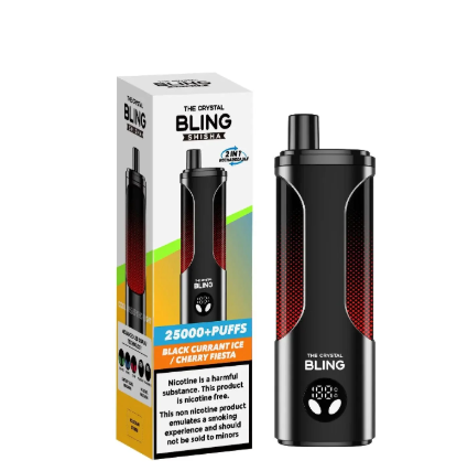 Crystal Bling Shisha 25000 Puffs Vape | Long-lasting Vape with 8+ Flavours Bart Vapes Crystal Bling Shisha 25000 Puffs Vape | Long-lasting Vape with 8+ Flavours Bart Vapes