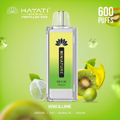 Hayati Miniature 600 Prefilled Replacement Pods