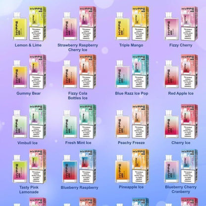 Hyppe 600 Crystal Disposable Vape Puff Pod - Box of 10