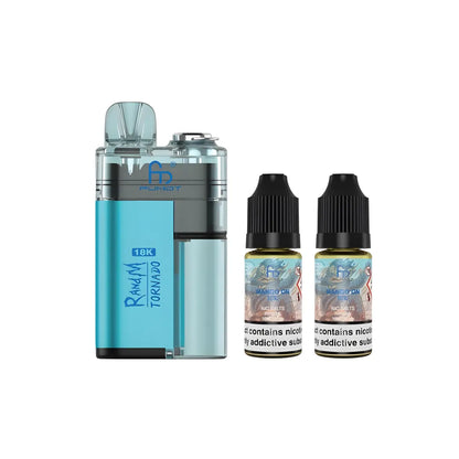 R and M Tornado 18000 Puffs Disposable Vape (Box of 5)