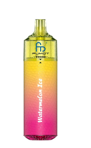 Fumot T9000 Disposable Vape Pod UK, Having Watermelon Ice Flavour.